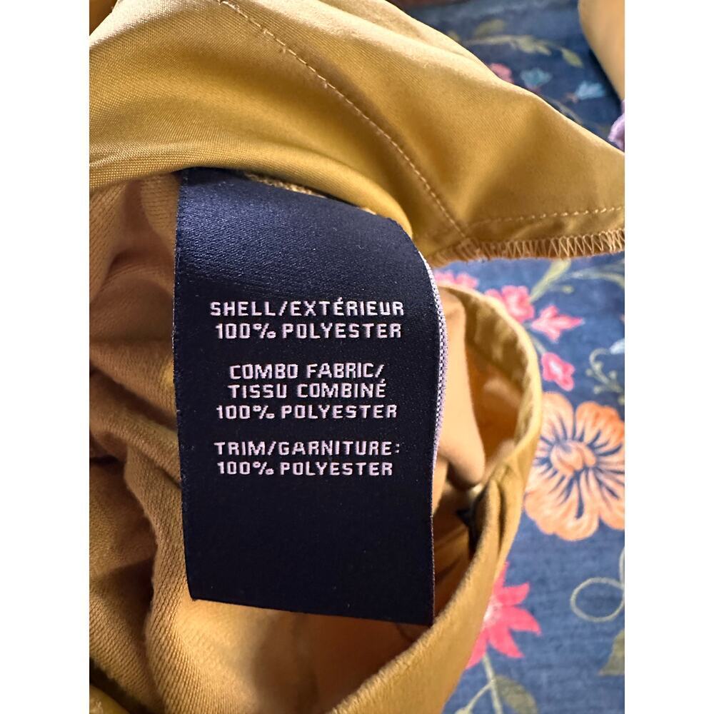 7 For all Mankind Gold Velvet Pants Size 8 - Picture 5 of 5